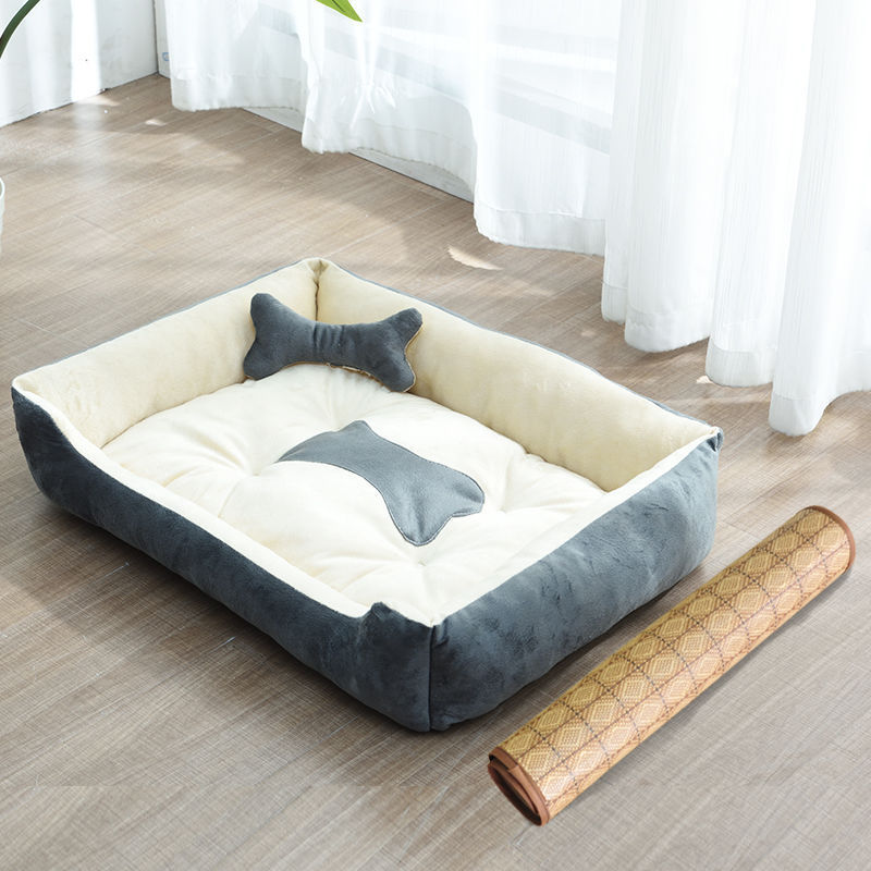 Kennel Four Seasons Golden Retriever Teddy Kennel Dog Bed Dog Mat Small Dog Medium Dog - Image 7