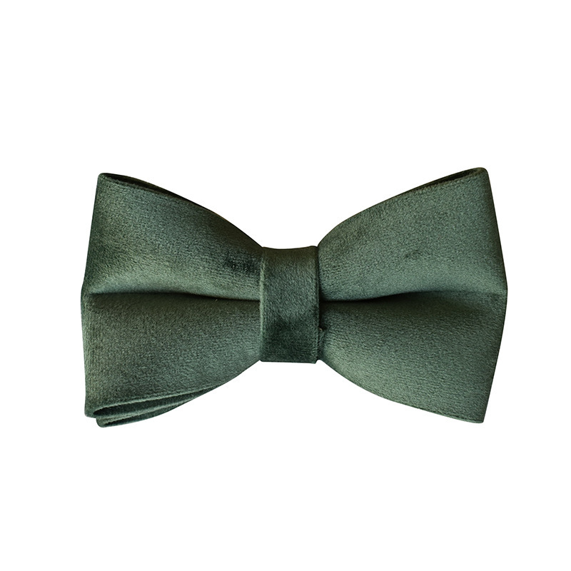 Green Velvet Dog Collar Dog Leash Pet Collar - Image 5