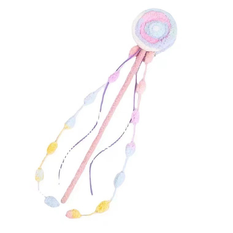 Funny Cat Velvet Lollipop Shape Cat Toy - Image 2