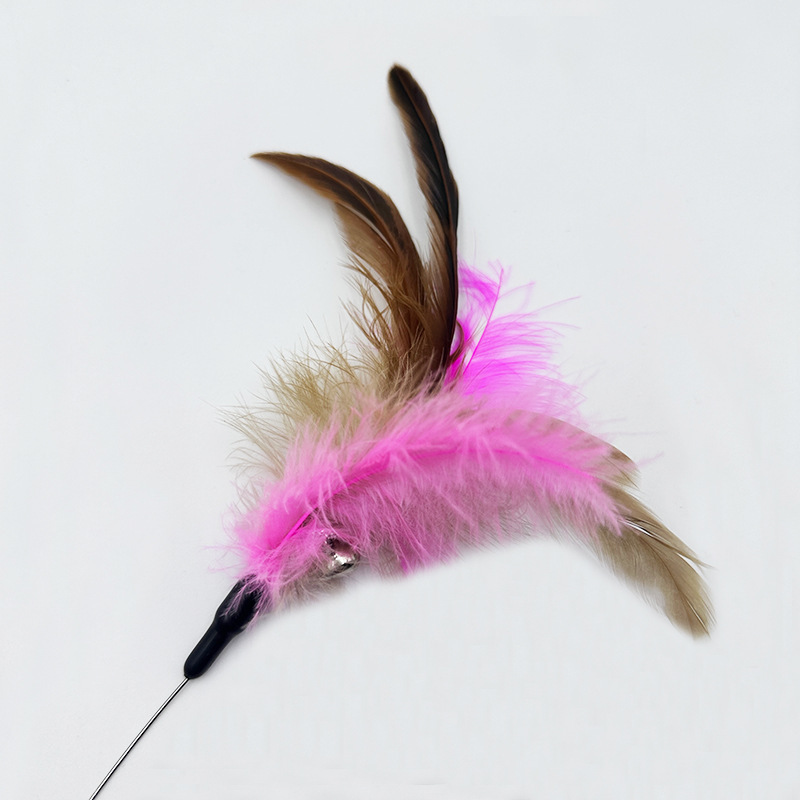 Collar Cat Self-happiness Relief Cat Toy Suit Collar Feather Bell Cat Toy - Image 3