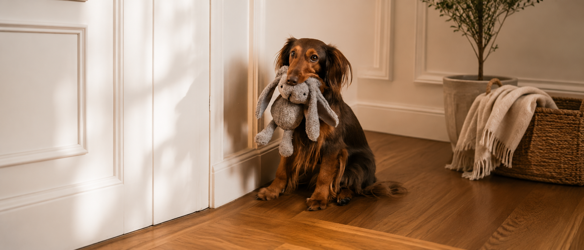 Happy pets enjoying everyday life