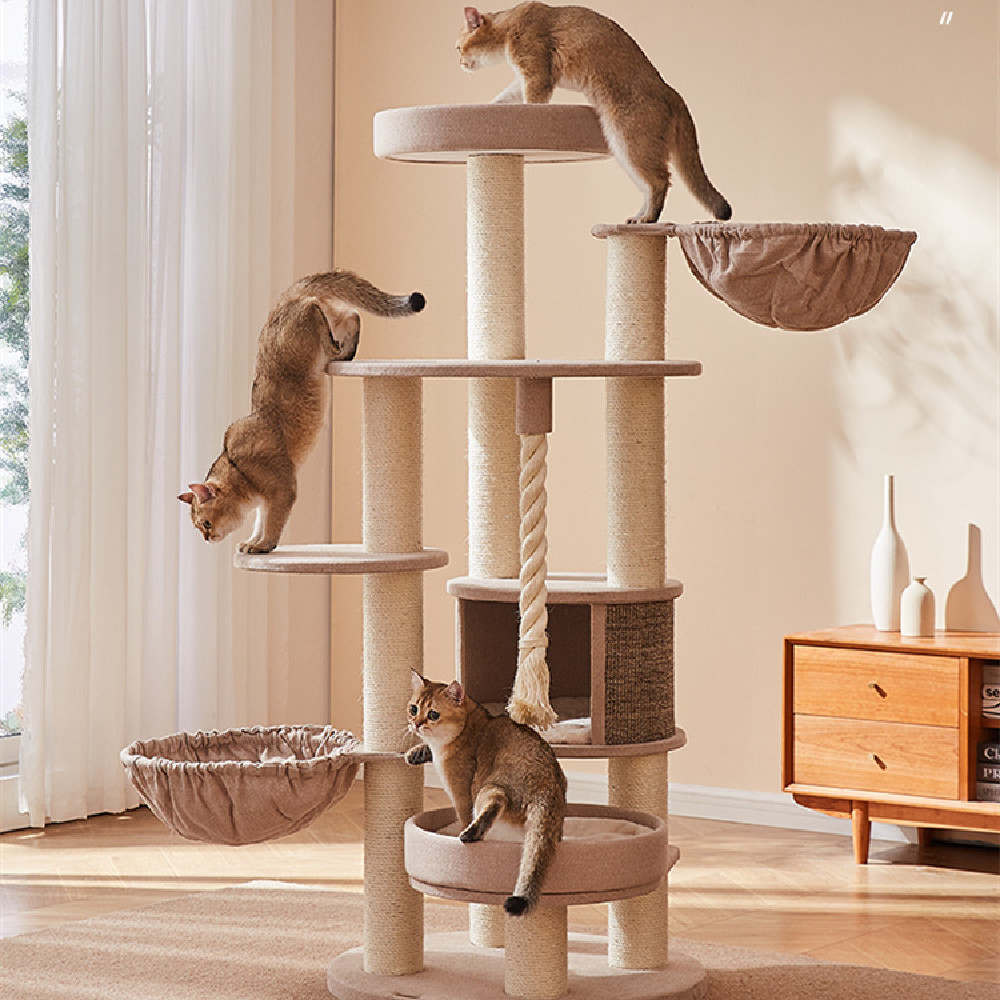 Deluxe Cat Jumping Platform Toys - Image 4