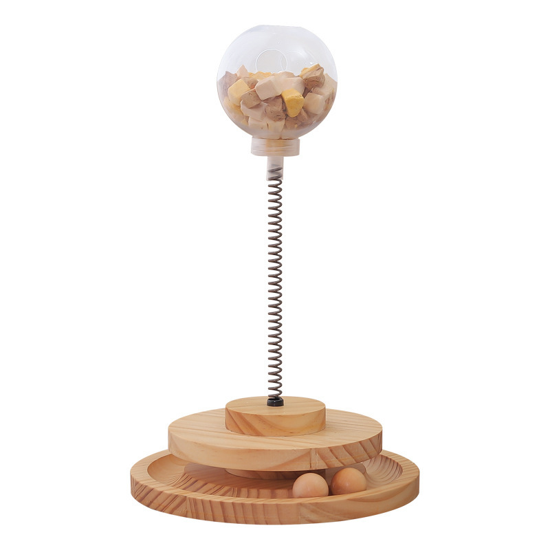 Cat Treats Dispenser Cat Treat Dispenser Toy Catnip Cat Toy Cat Nips Spring Toy Cat Small Dog Slow Feeder Treat Dispenser Pet Toys - Image 5