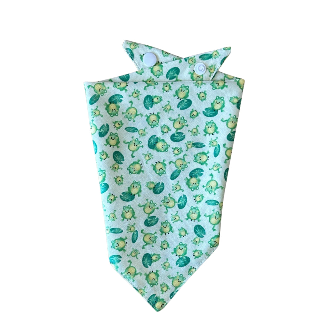 Bunny Print Cotton Dog Bandana