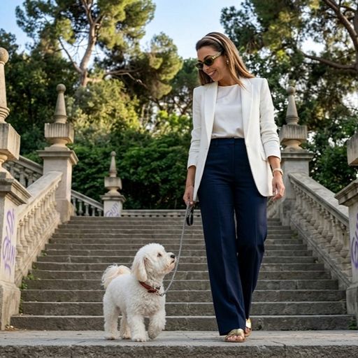 Zigzag Leather Dog Collar Soft