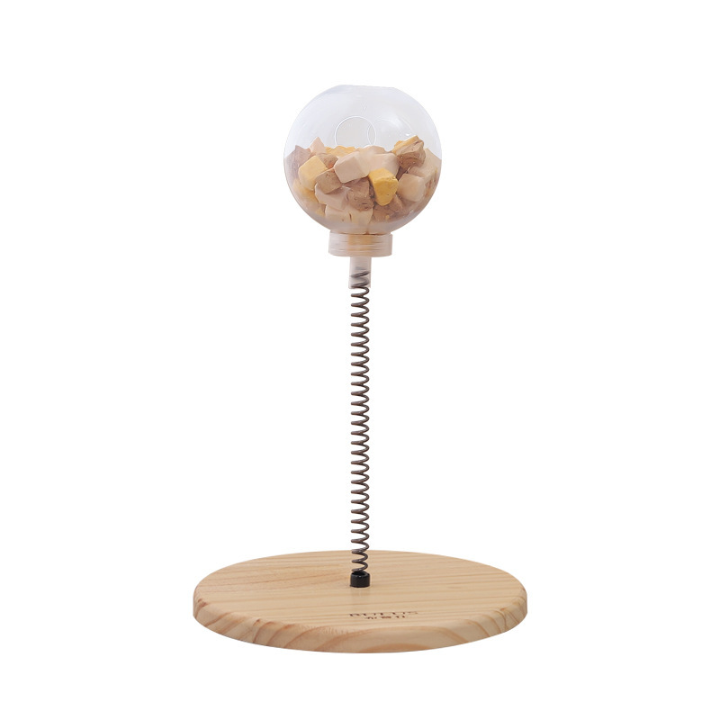 Cat Treats Dispenser Cat Treat Dispenser Toy Catnip Cat Toy Cat Nips Spring Toy Cat Small Dog Slow Feeder Treat Dispenser Pet Toys - Image 3