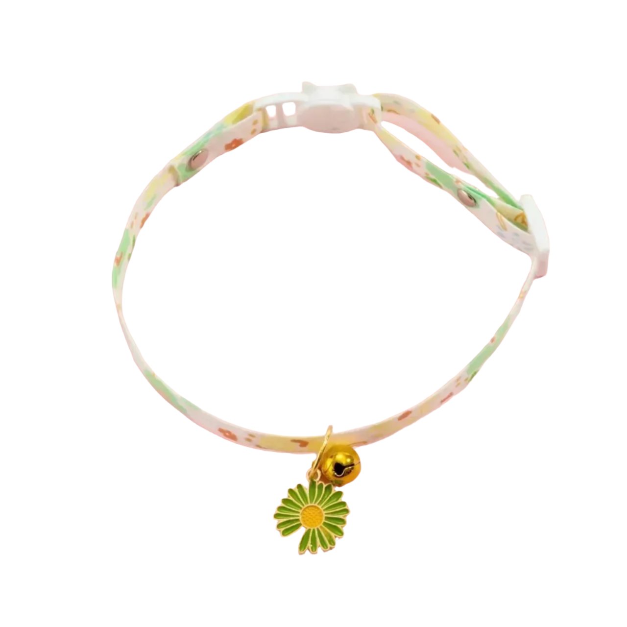 Cloud Pastel Heart Pendant Dog Collar