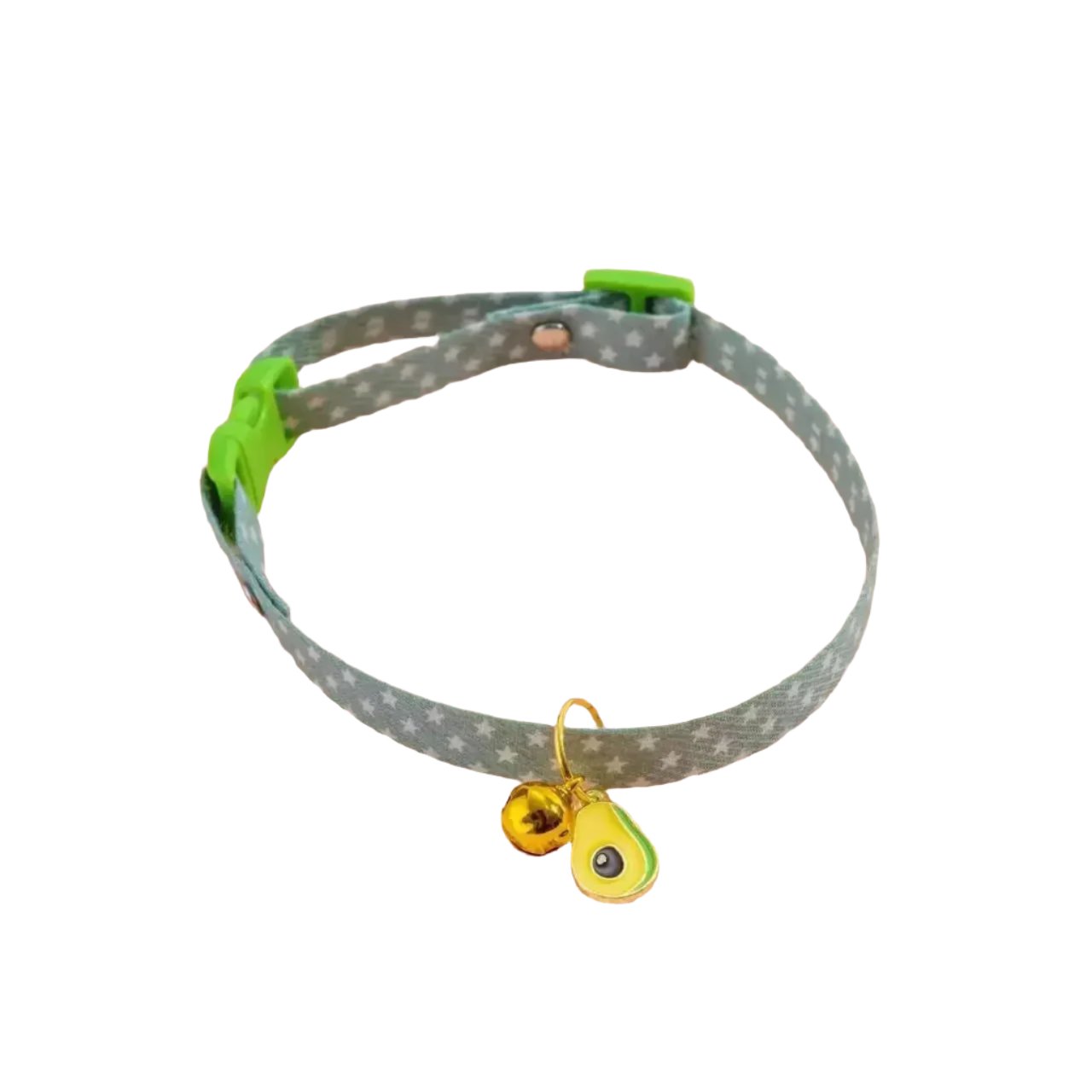 Cloud Pastel Heart Pendant Dog Collar