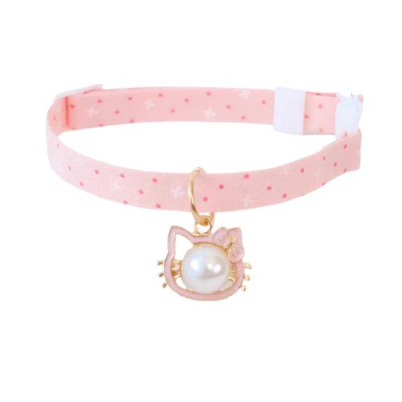 Pastel Star Pattern Dog Collar with Bell