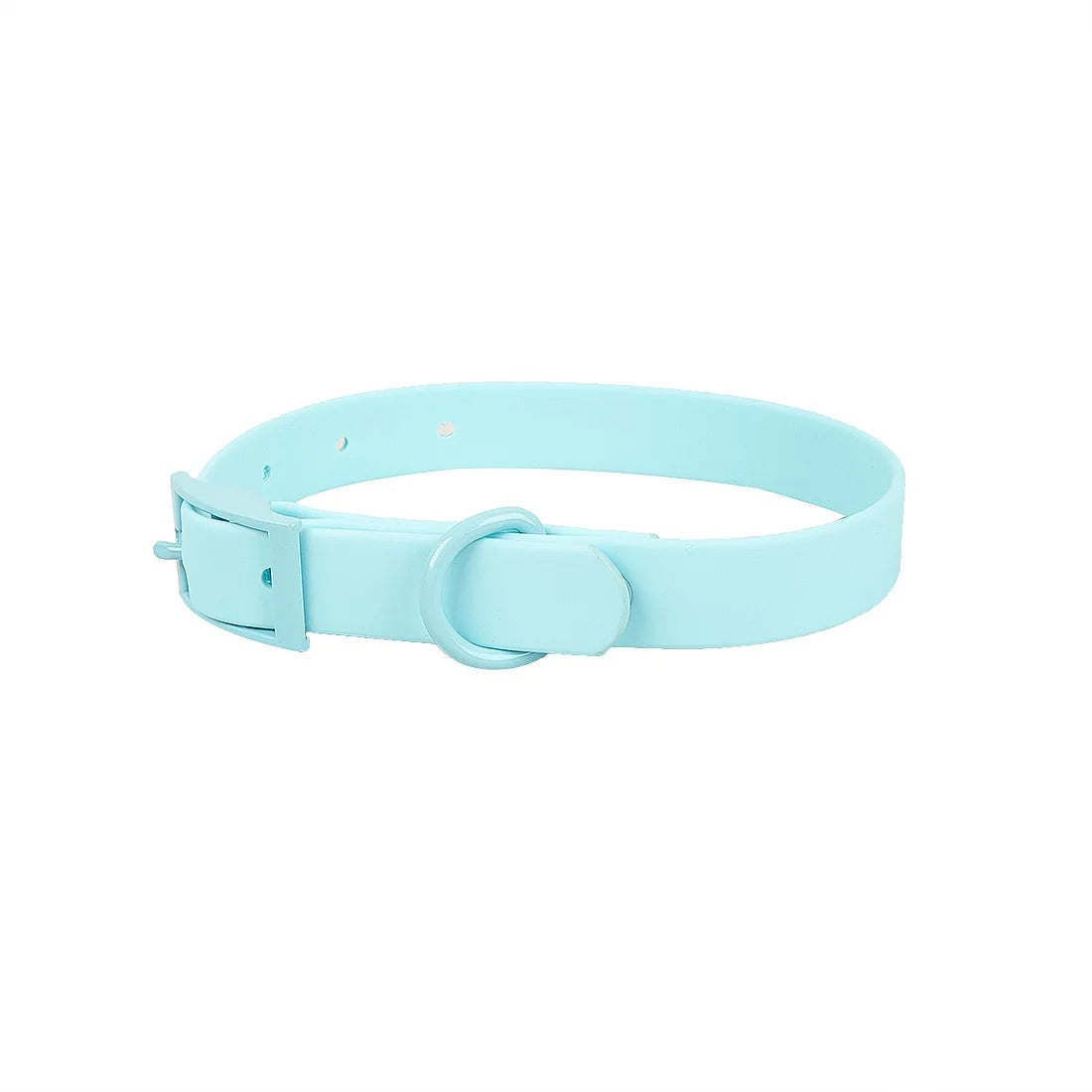 Pastel Shade PVC Dog Collar