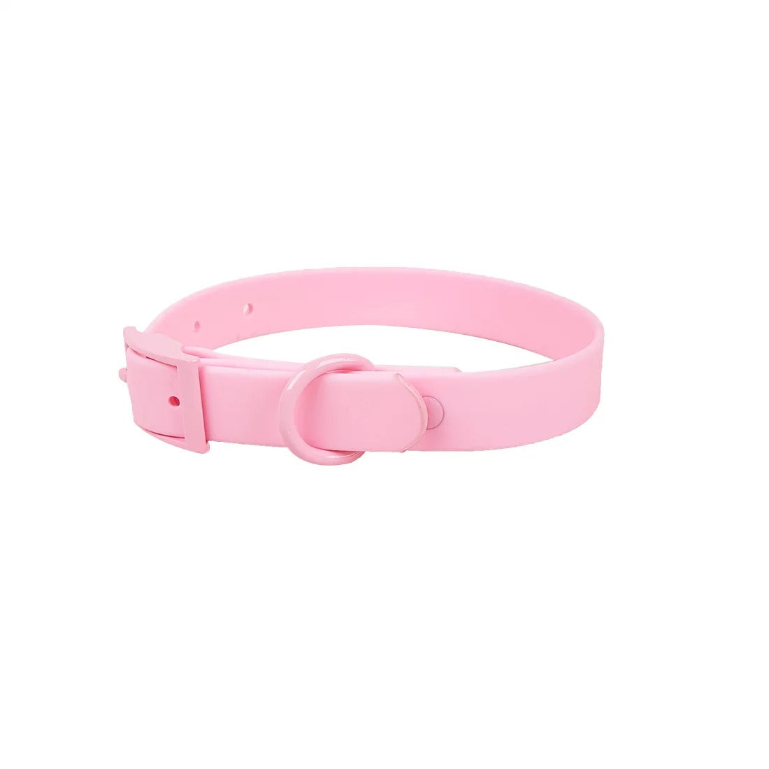 Pastel Shade PVC Dog Collar